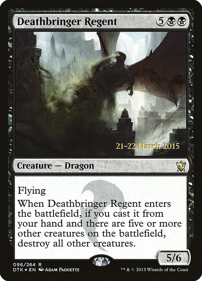 Deathbringer Regent [Dragons of Tarkir Prerelease Promos] | Impulse Games and Hobbies