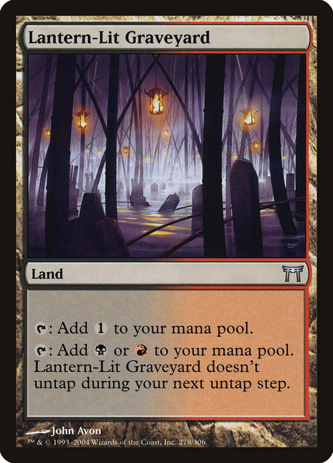 Lantern-Lit Graveyard [Champions of Kamigawa] | Impulse Games and Hobbies