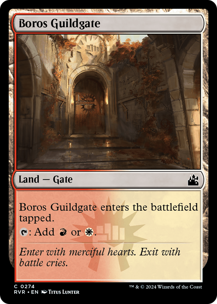 Boros Guildgate [Ravnica Remastered] | Impulse Games and Hobbies