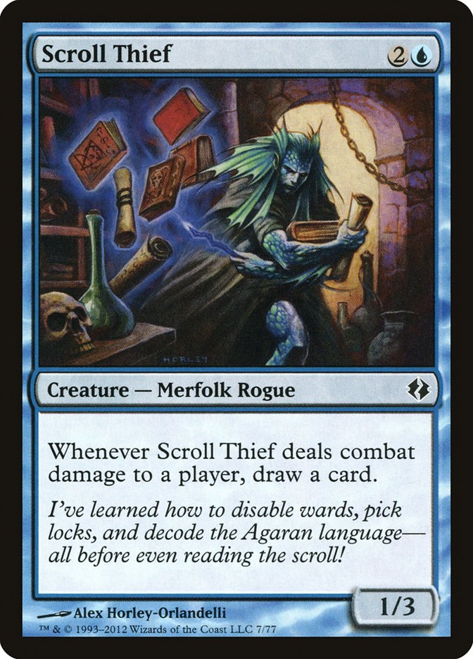 Scroll Thief [Duel Decks: Venser vs. Koth] | Impulse Games and Hobbies