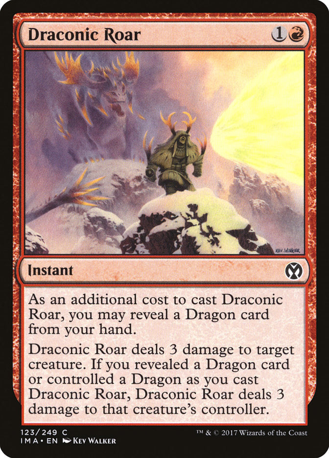 Draconic Roar [Iconic Masters] | Impulse Games and Hobbies