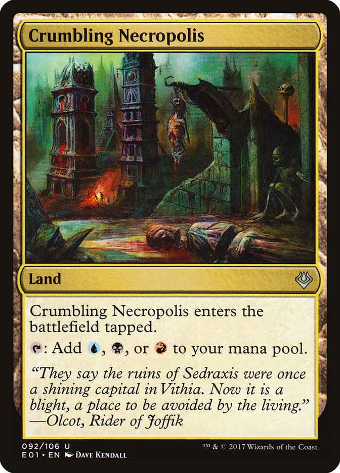 Crumbling Necropolis [Archenemy: Nicol Bolas] | Impulse Games and Hobbies