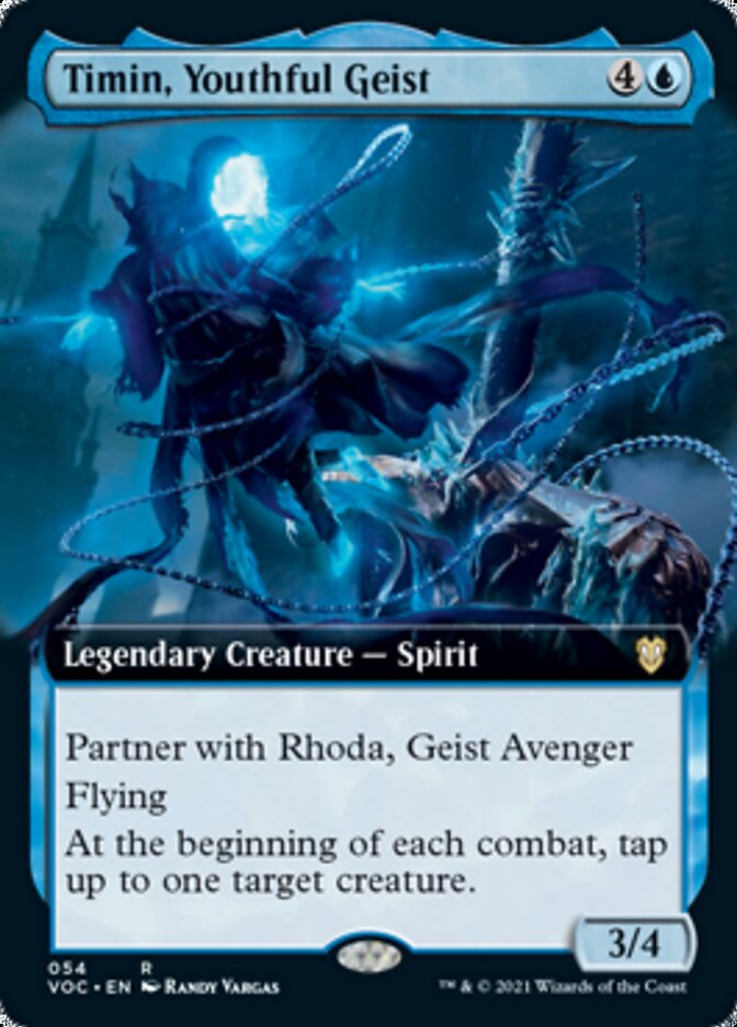 Timin, Youthful Geist (Extended) [Innistrad: Crimson Vow Commander] | Impulse Games and Hobbies