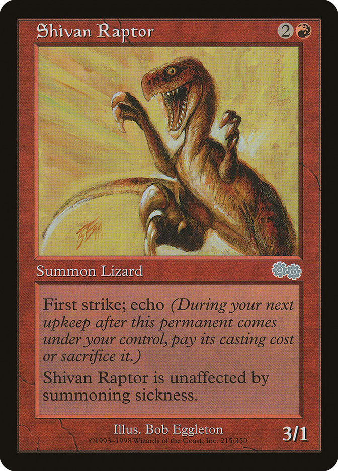 Shivan Raptor [Urza's Saga] | Impulse Games and Hobbies