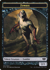 Horror // Zombie (016/036) Double-sided Token [Commander 2014 Tokens] | Impulse Games and Hobbies