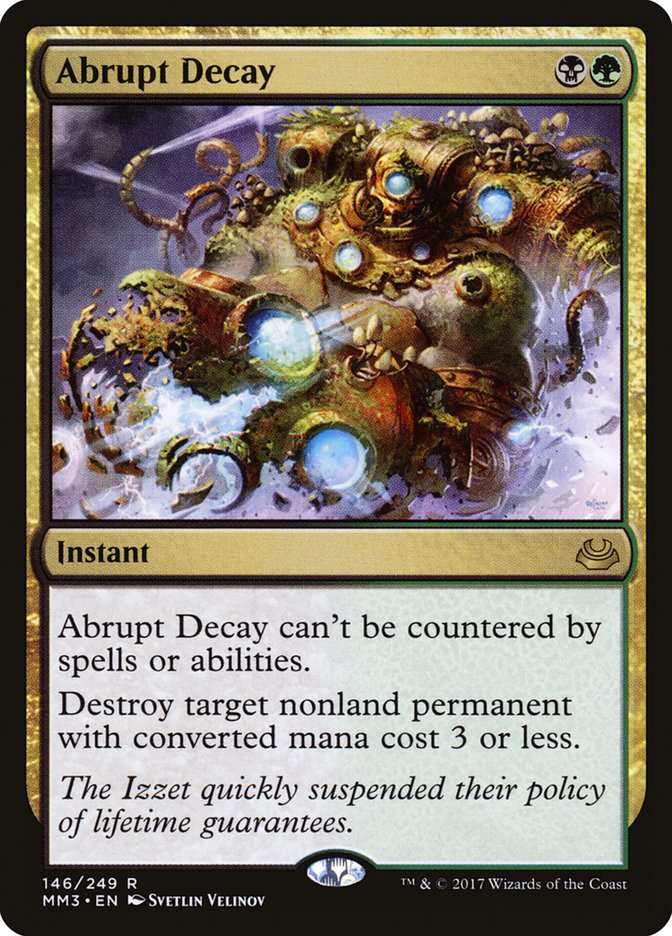 Abrupt Decay [Modern Masters 2017] | Impulse Games and Hobbies
