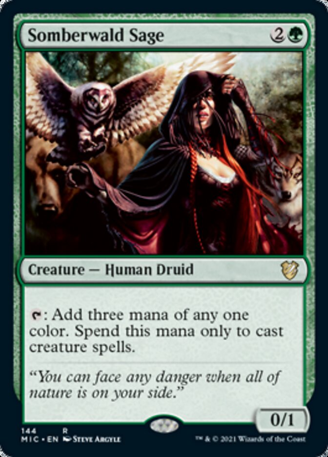 Somberwald Sage [Innistrad: Midnight Hunt Commander] | Impulse Games and Hobbies