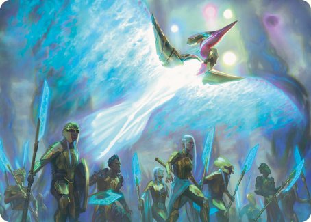 Otharri, Suns' Glory Art Card [Phyrexia: All Will Be One Art Series] | Impulse Games and Hobbies
