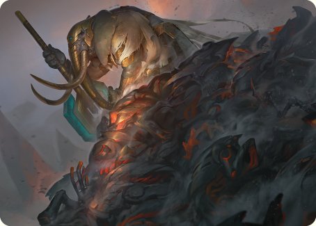 Against All Odds Art Card [Phyrexia: All Will Be One Art Series] | Impulse Games and Hobbies