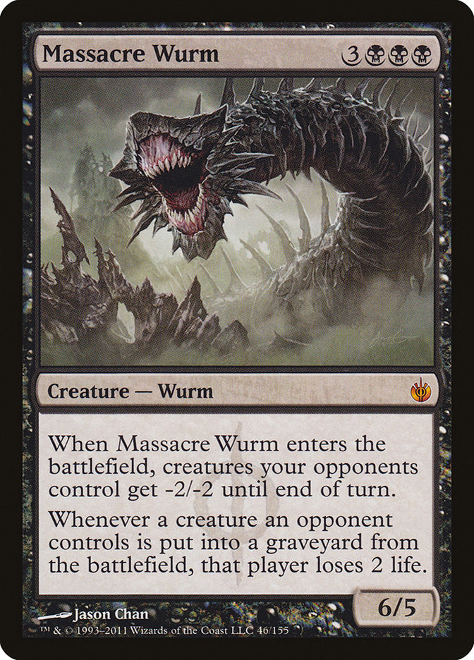 Massacre Wurm [Mirrodin Besieged] | Impulse Games and Hobbies