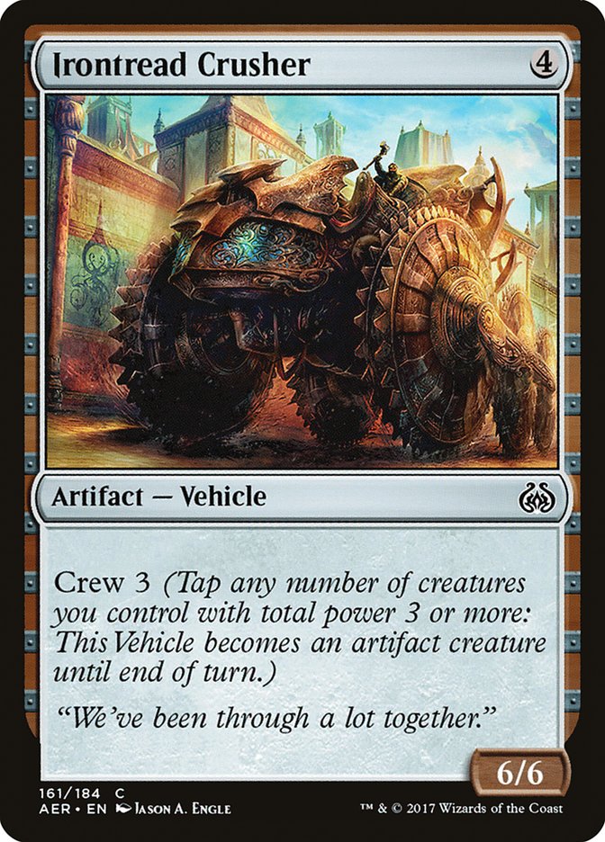 Irontread Crusher [Aether Revolt] | Impulse Games and Hobbies