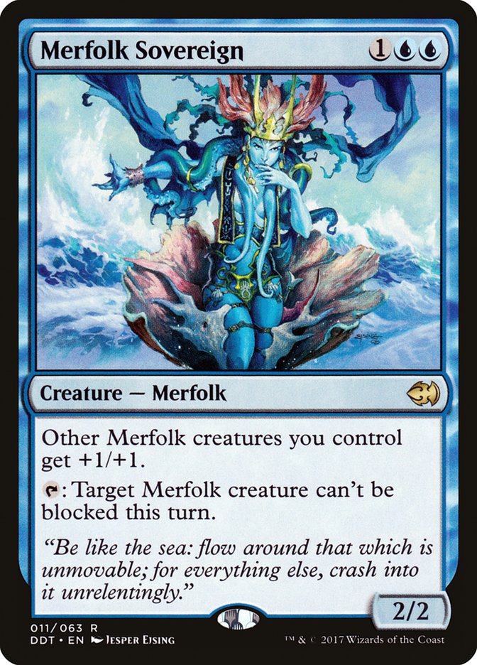 Merfolk Sovereign [Duel Decks: Merfolk vs. Goblins] | Impulse Games and Hobbies