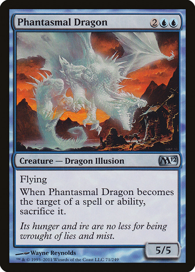 Phantasmal Dragon [Magic 2012] | Impulse Games and Hobbies