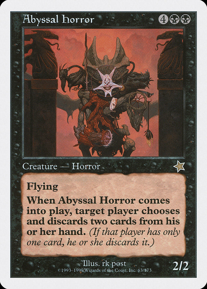 Abyssal Horror [Starter 1999] | Impulse Games and Hobbies
