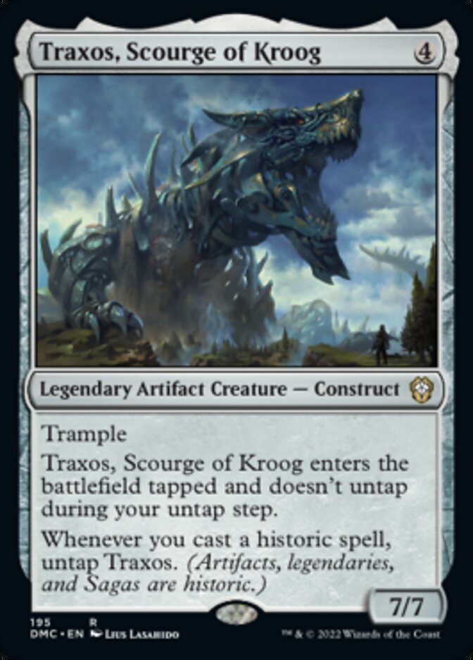 Traxos, Scourge of Kroog [Dominaria United Commander] | Impulse Games and Hobbies