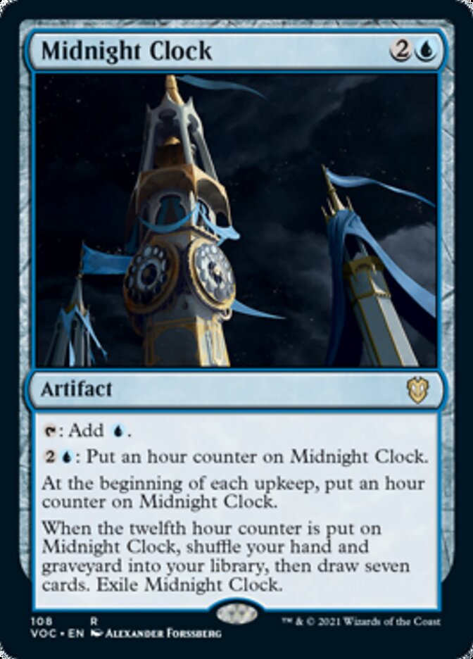 Midnight Clock [Innistrad: Crimson Vow Commander] | Impulse Games and Hobbies