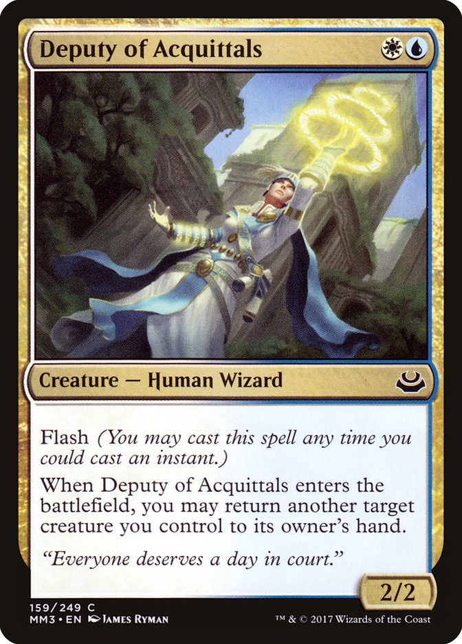 Deputy of Acquittals [Modern Masters 2017] | Impulse Games and Hobbies