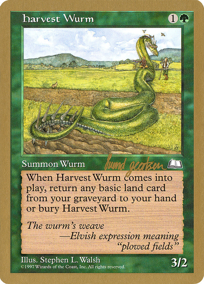 Harvest Wurm (Svend Geertsen) [World Championship Decks 1997] | Impulse Games and Hobbies