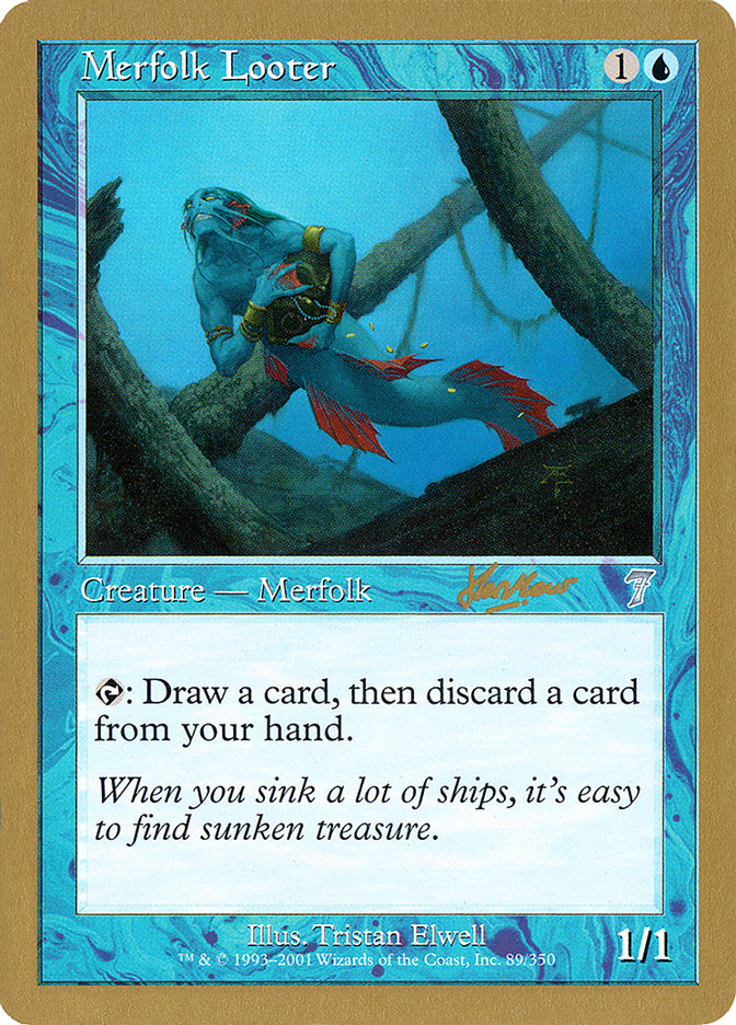 Merfolk Looter (Sim Han How) [World Championship Decks 2002] | Impulse Games and Hobbies