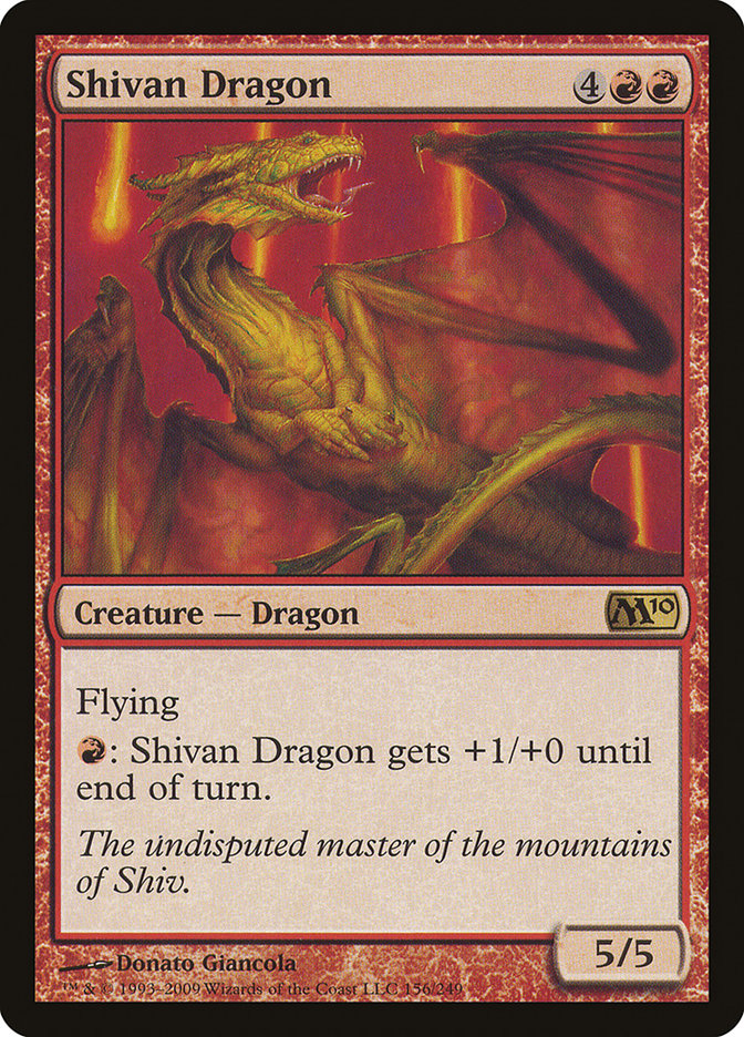 Shivan Dragon [Magic 2010] | Impulse Games and Hobbies