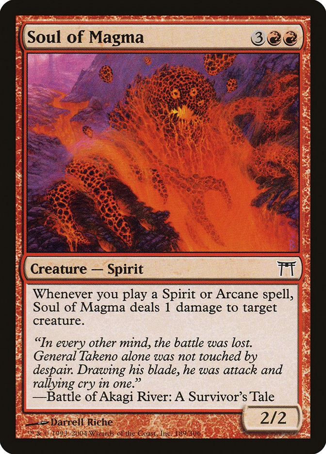 Soul of Magma [Champions of Kamigawa] | Impulse Games and Hobbies