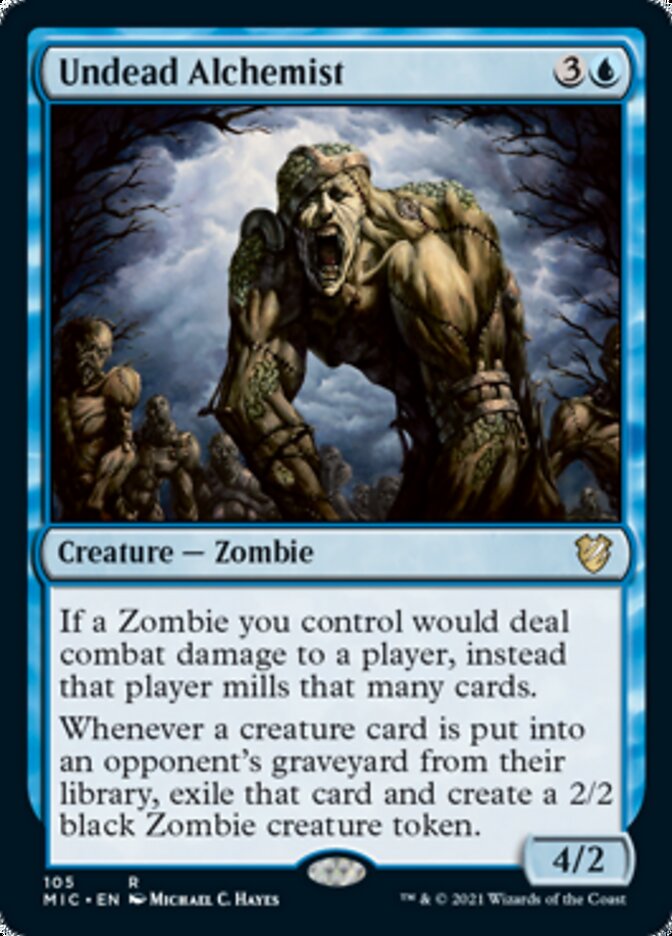 Undead Alchemist [Innistrad: Midnight Hunt Commander] | Impulse Games and Hobbies