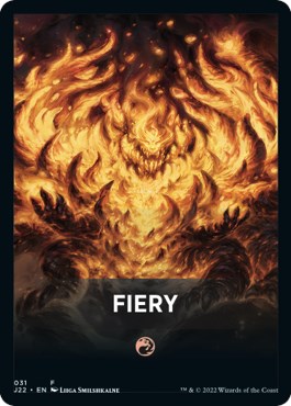 Fiery Theme Card [Jumpstart 2022 Front Cards] | Impulse Games and Hobbies