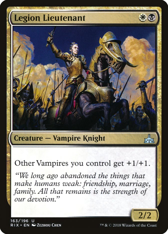 Legion Lieutenant [Rivals of Ixalan] | Impulse Games and Hobbies