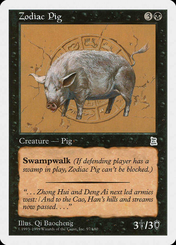 Zodiac Pig [Portal Three Kingdoms] | Impulse Games and Hobbies