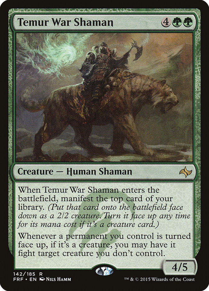 Temur War Shaman [Fate Reforged] | Impulse Games and Hobbies