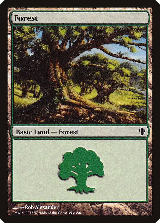 Forest (353) [Commander 2013] | Impulse Games and Hobbies