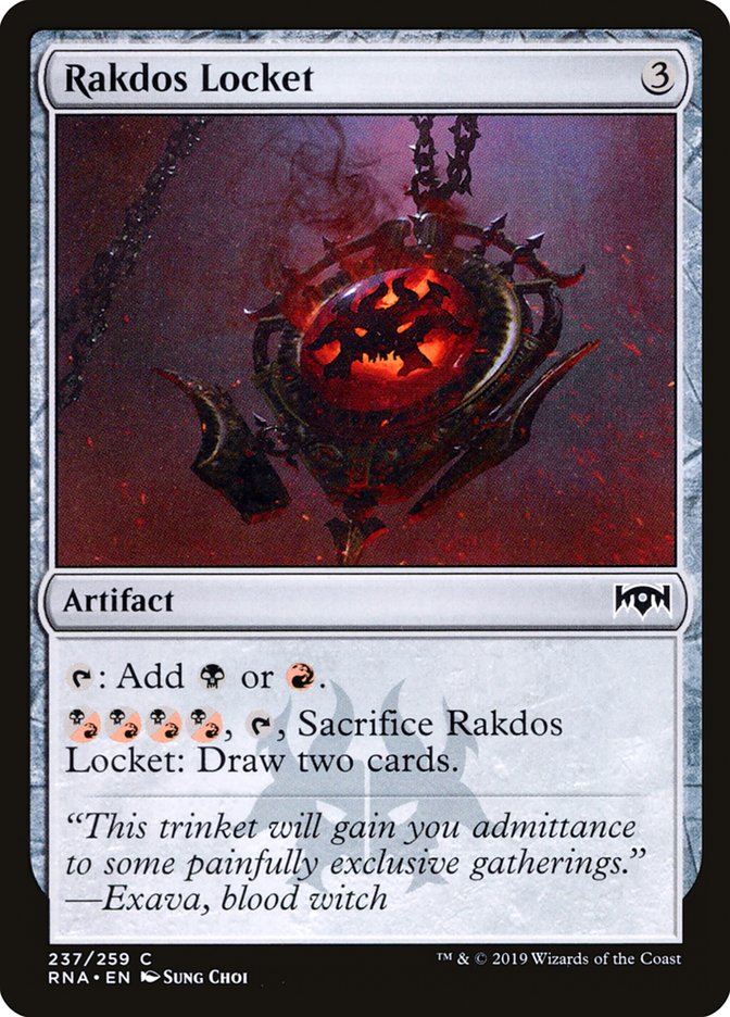 Rakdos Locket [Ravnica Allegiance] | Impulse Games and Hobbies