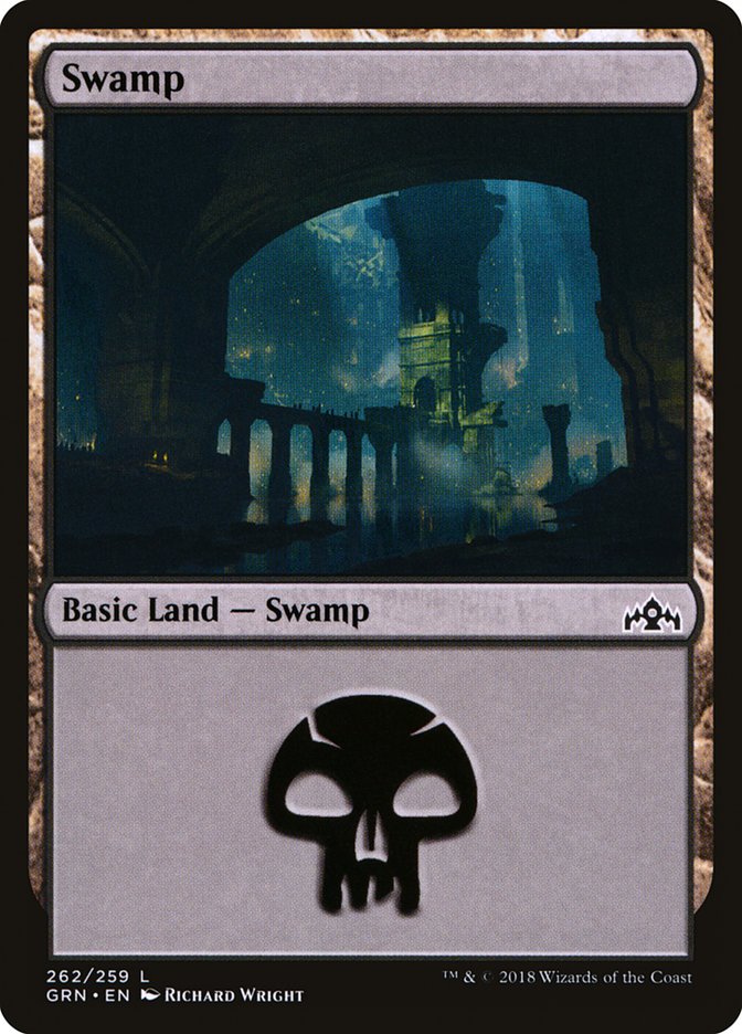 Swamp (262) [Guilds of Ravnica] | Impulse Games and Hobbies