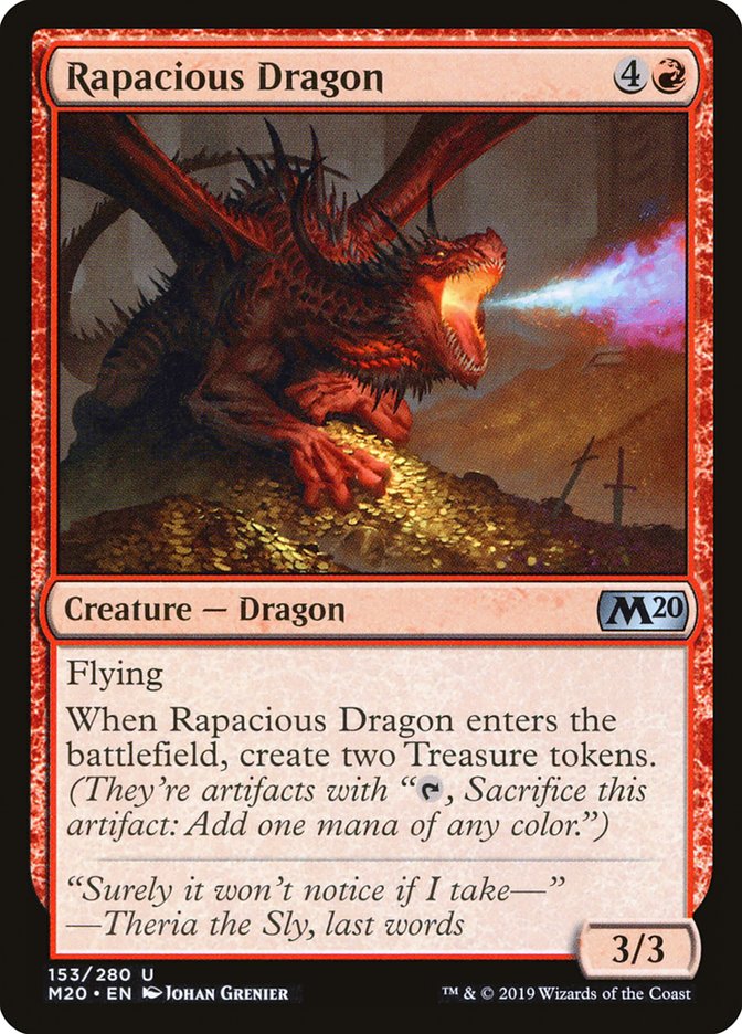 Rapacious Dragon [Core Set 2020] | Impulse Games and Hobbies