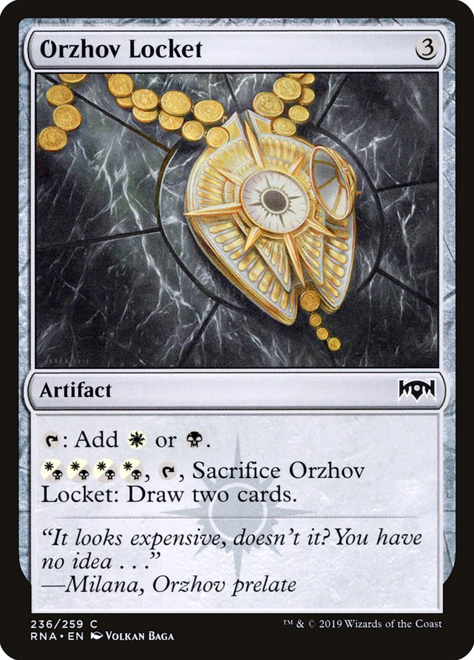 Orzhov Locket [Ravnica Allegiance] | Impulse Games and Hobbies