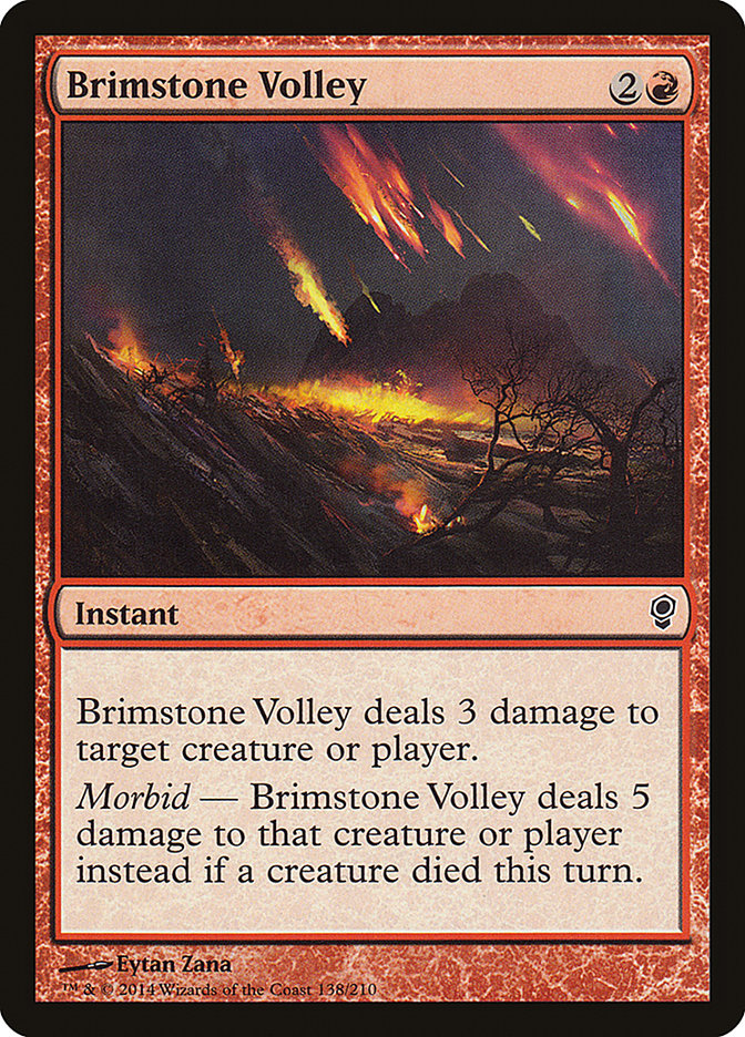 Brimstone Volley [Conspiracy] | Impulse Games and Hobbies