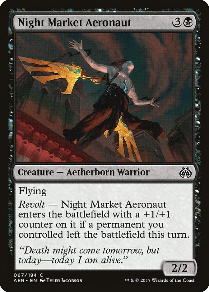 Night Market Aeronaut [Aether Revolt] | Impulse Games and Hobbies