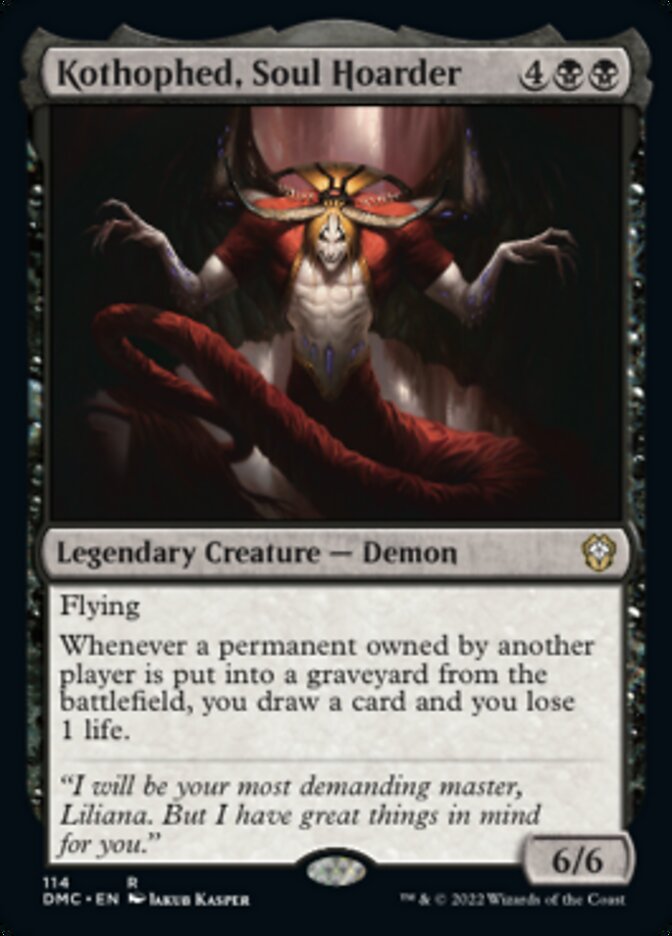 Kothophed, Soul Hoarder [Dominaria United Commander] | Impulse Games and Hobbies