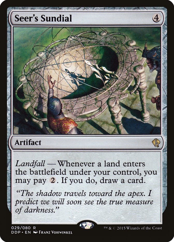 Seer's Sundial [Duel Decks: Zendikar vs. Eldrazi] | Impulse Games and Hobbies