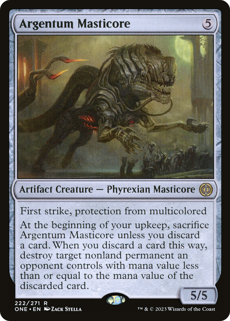 Argentum Masticore [Phyrexia: All Will Be One] | Impulse Games and Hobbies