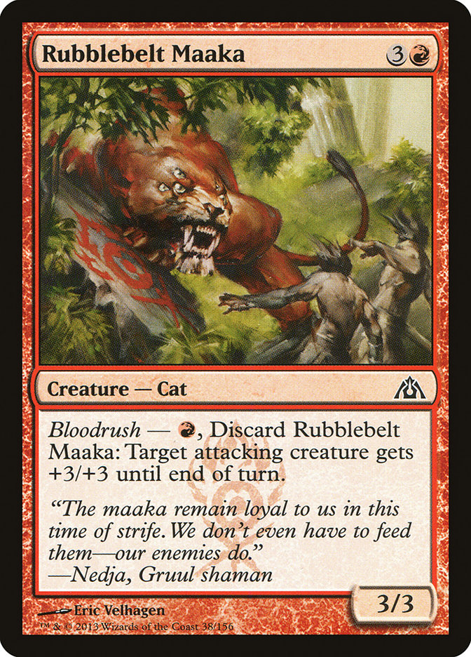 Rubblebelt Maaka [Dragon's Maze] | Impulse Games and Hobbies