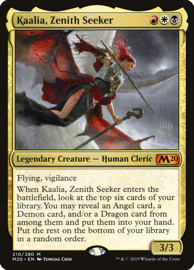 Kaalia, Zenith Seeker (Promo Pack) [Core Set 2020 Promos] | Impulse Games and Hobbies