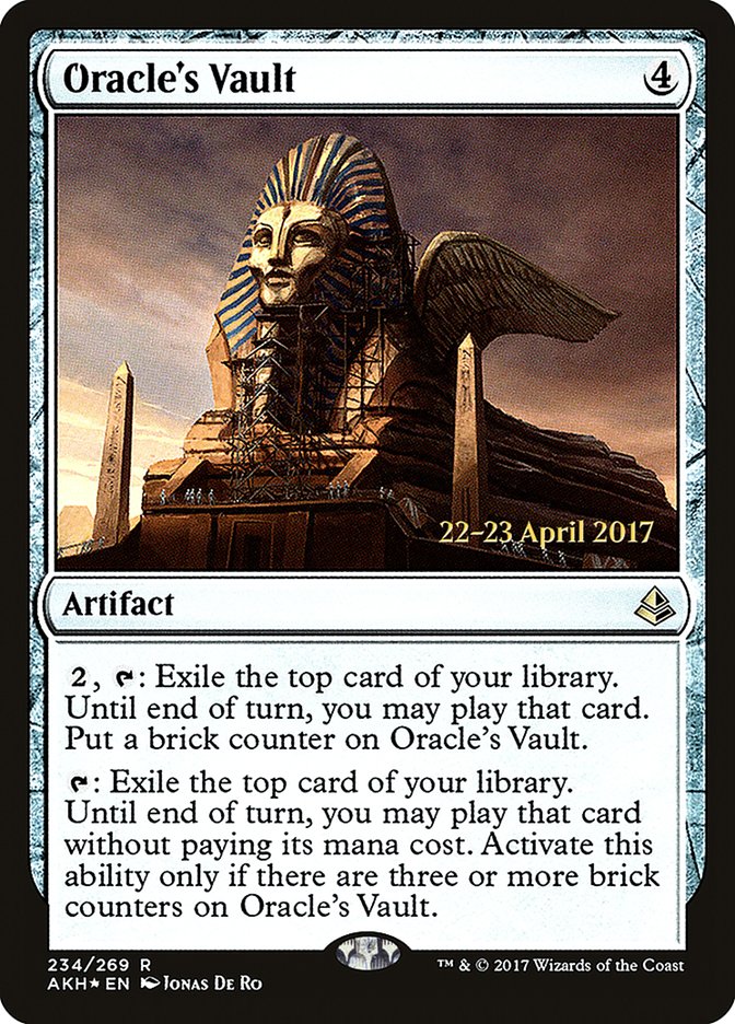 Oracle's Vault  [Amonkhet Prerelease Promos] | Impulse Games and Hobbies