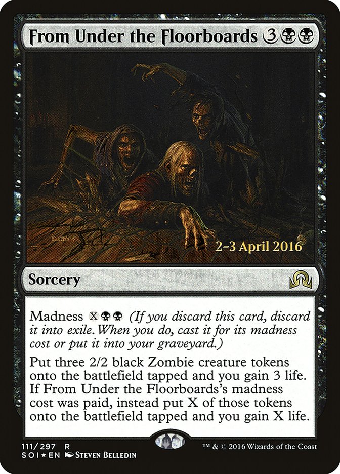 From Under the Floorboards [Shadows over Innistrad Prerelease Promos] | Impulse Games and Hobbies
