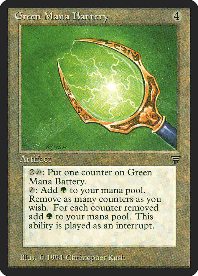 Green Mana Battery [Legends] | Impulse Games and Hobbies