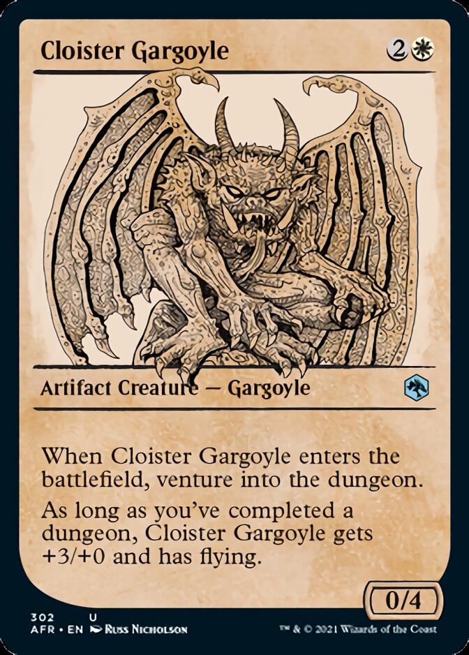 Cloister Gargoyle  (Showcase) [Dungeons & Dragons: Adventures in the Forgotten Realms] | Impulse Games and Hobbies