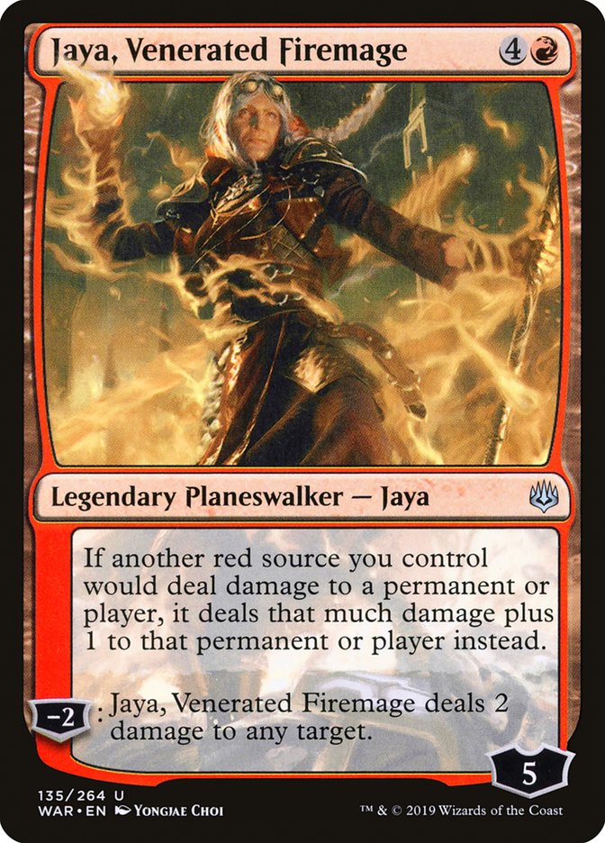 Jaya, Venerated Firemage [War of the Spark] | Impulse Games and Hobbies