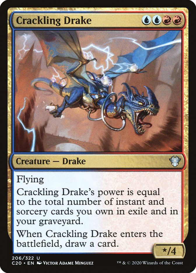 Crackling Drake [Commander 2020] | Impulse Games and Hobbies