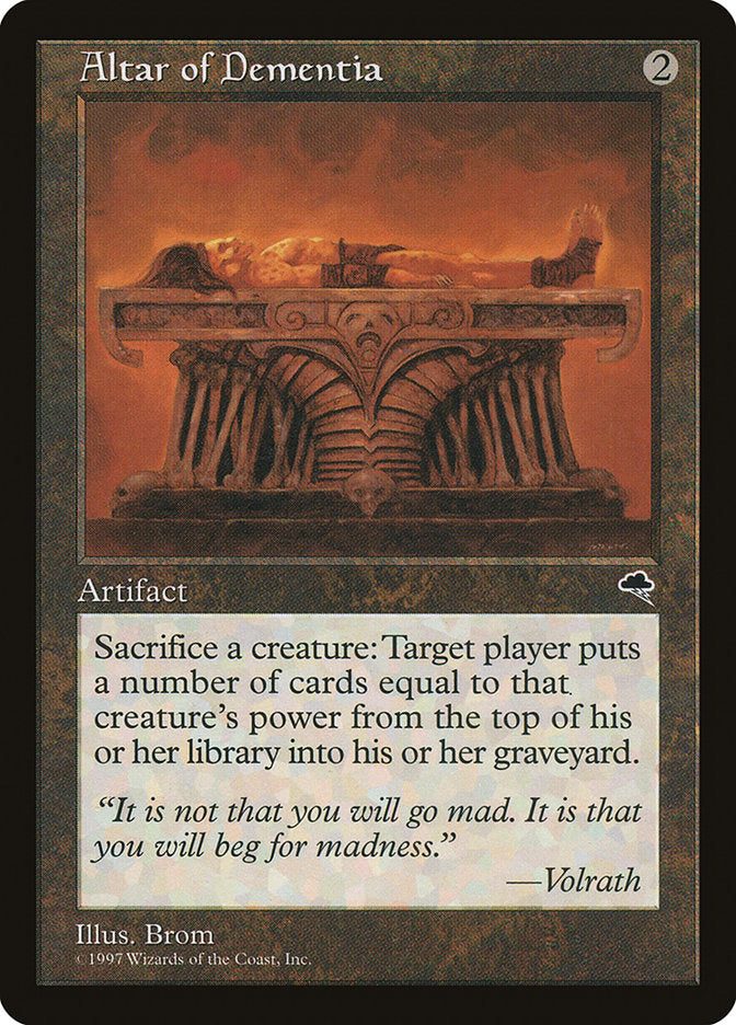 Altar of Dementia [Tempest] | Impulse Games and Hobbies