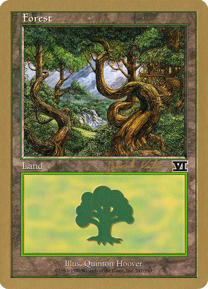 Forest (jk347) (Janosch Kuhn) [World Championship Decks 2000] | Impulse Games and Hobbies